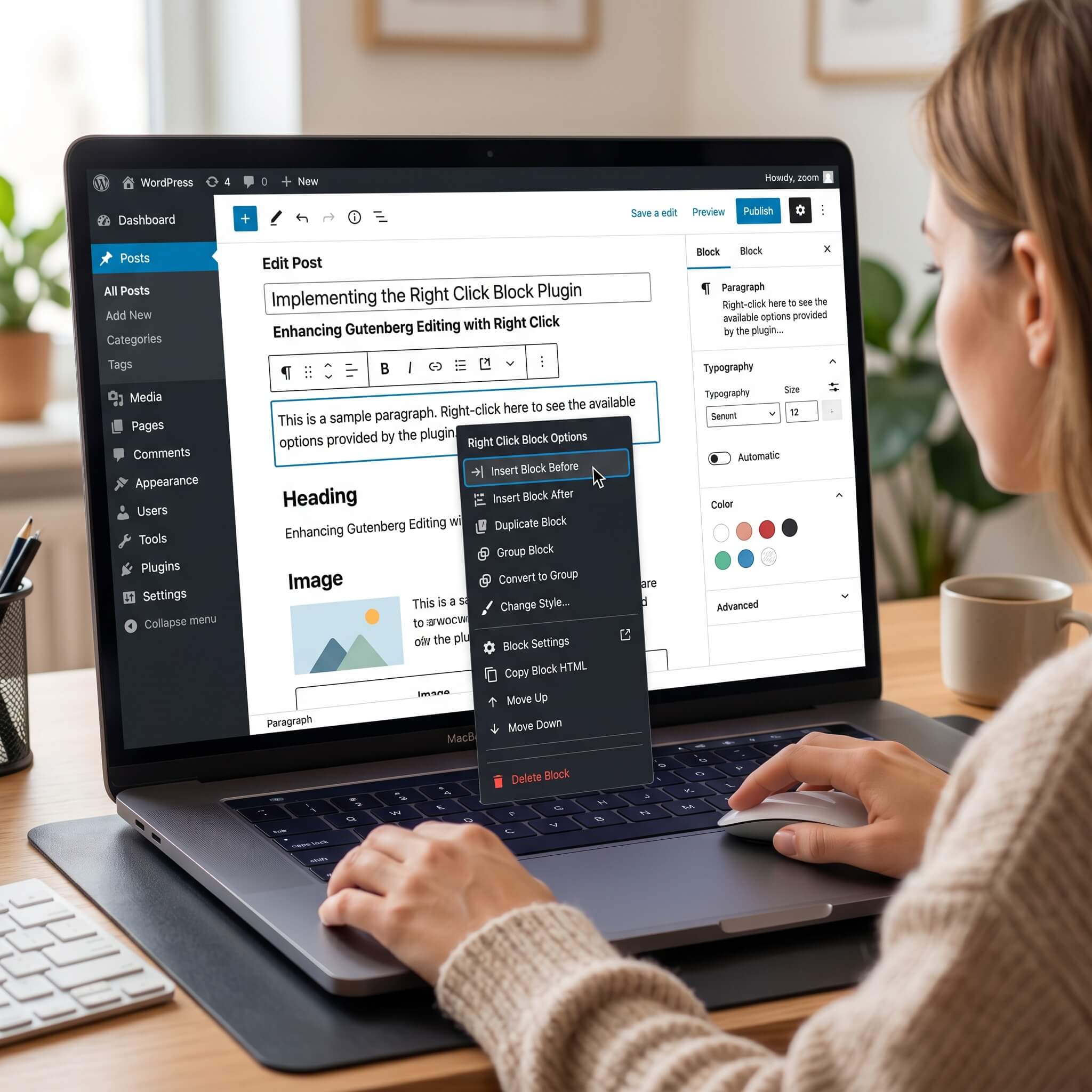 Custom WordPress Plugin